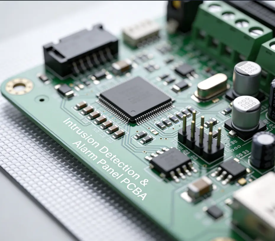 Intrusion Detection & Alarm Panel PCBA
