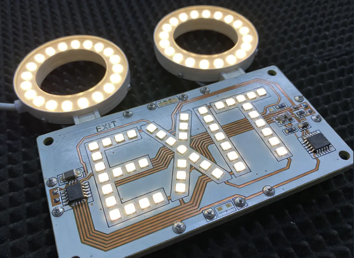 Emergency & Exit Sign Lighting PCBA